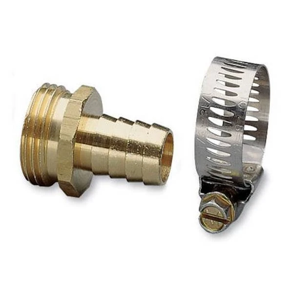 Male Hose Repair Clamp For 5/8" And 3/4" Hoses - Durable And Reliable