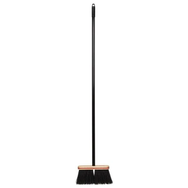 9 Inch Outdoor Broom With Durable Bristles For Effective Cleaning