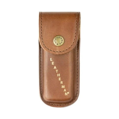 Heritage Leather Snap Sheath For Small Multitools - Fits Rebar, Wingman, Rev, Sidekick