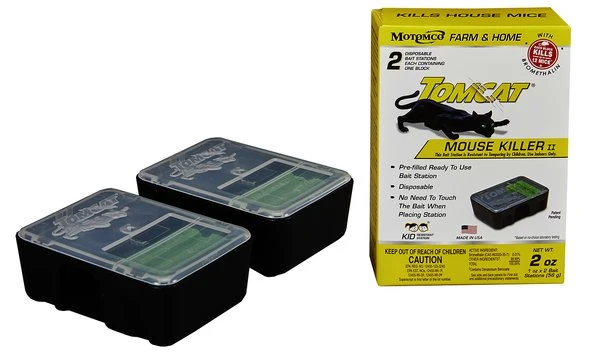 Tomcat Disposable Mouse Killer 2pk