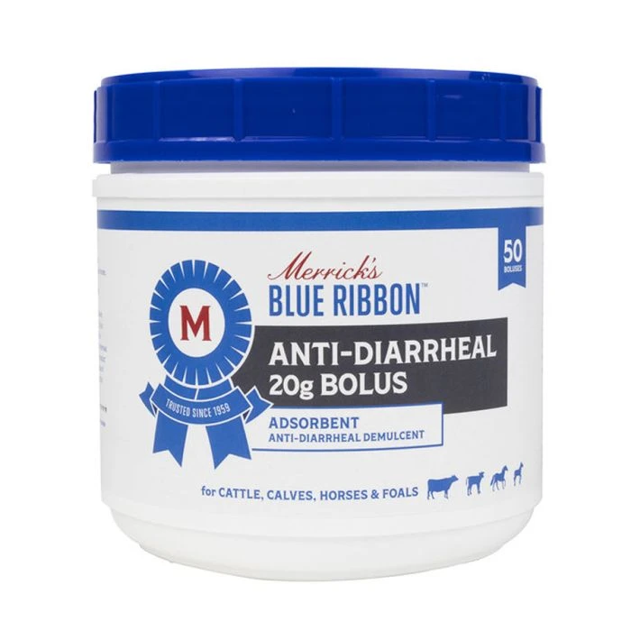 Blue Ribbon Anti-Diarrheal Cattle Bolus 50-Ct Jar | Greenfield Farmers ...