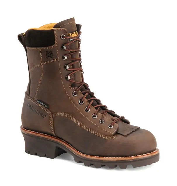 Carolina Ca7022 8 Inch Waterproof Logger Boots For Men