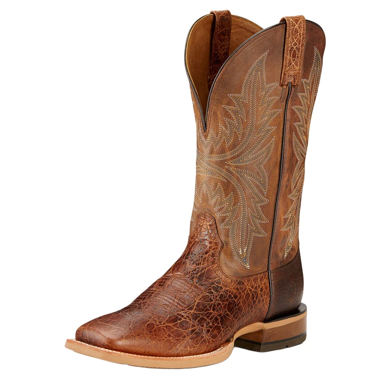 Ariat Workhog Xt Wide Square Toe H2o Carbon Toe Distressed Brown/bravo Brown