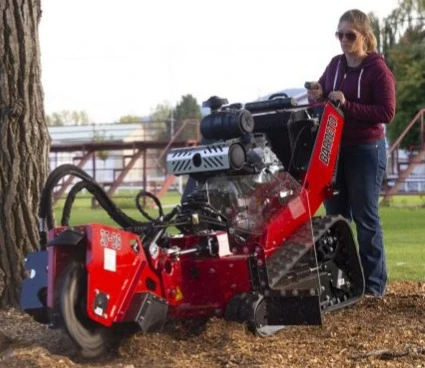 Stump Grinder, 37HP, Red