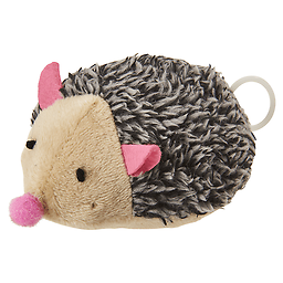 Jittery Hedgehog Plush Toy - 3 Inch Interactive Cat Toy