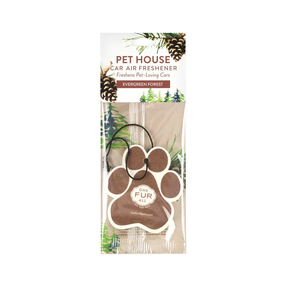 One Fur All Car Freshener in Evergreen Forest Scent