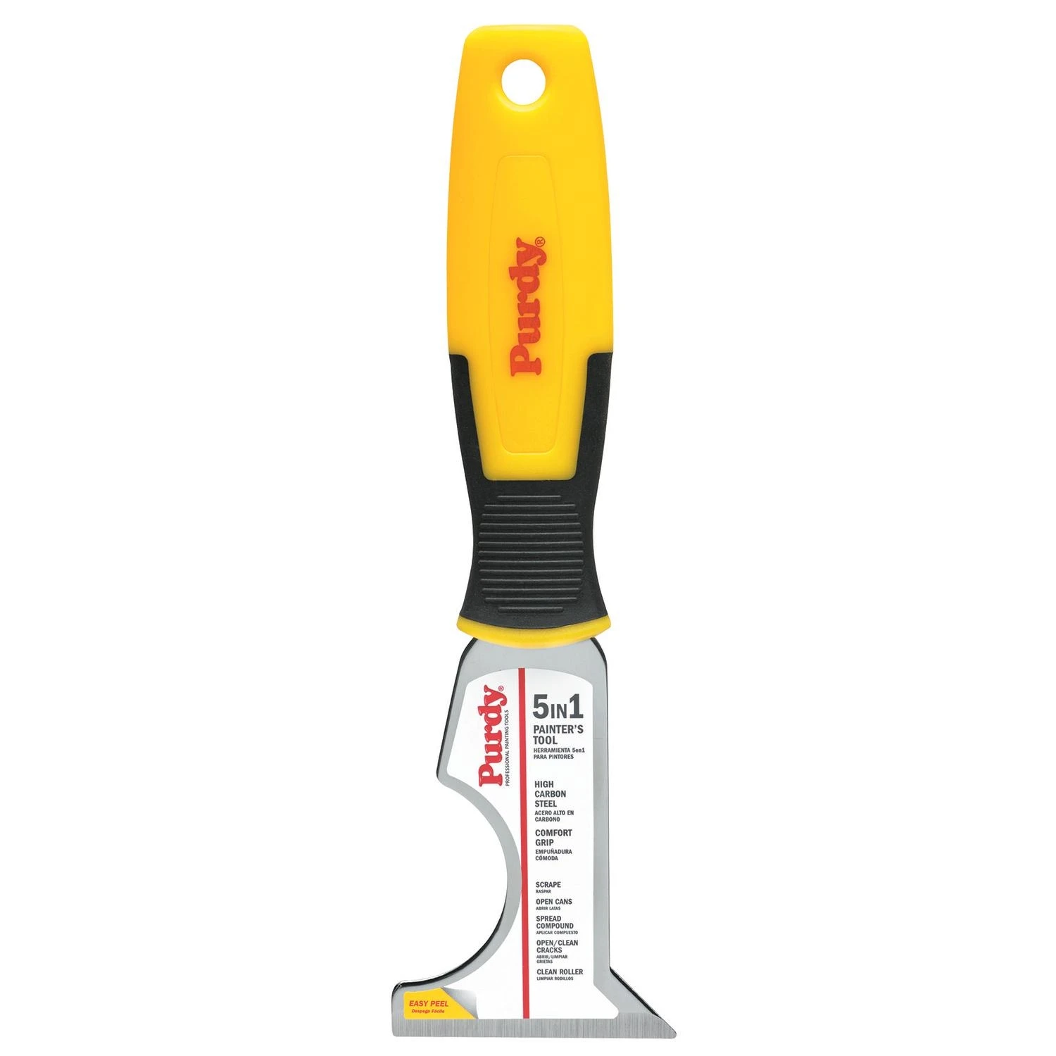 Purdy Contractor 5-in-1 High Carbon Steel Painters Tool With Rubberized Handle