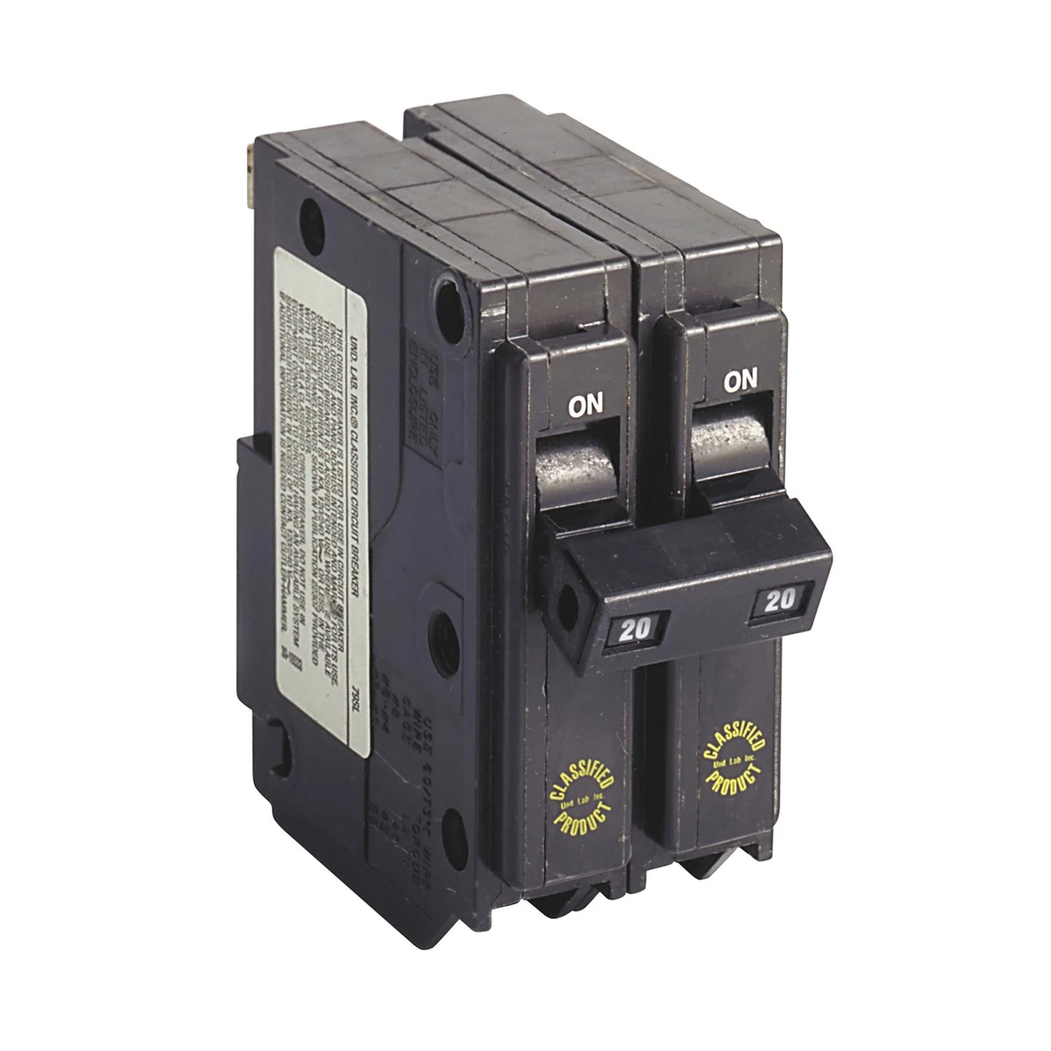 Eaton 20 Amps 2-pole Plug-in Circuit Breaker 120/240v