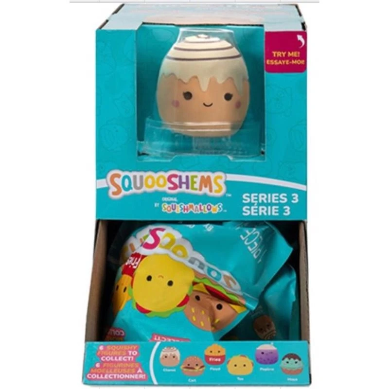Nys Life Series 3 Squooshems Plush Squishy Toy Assorted