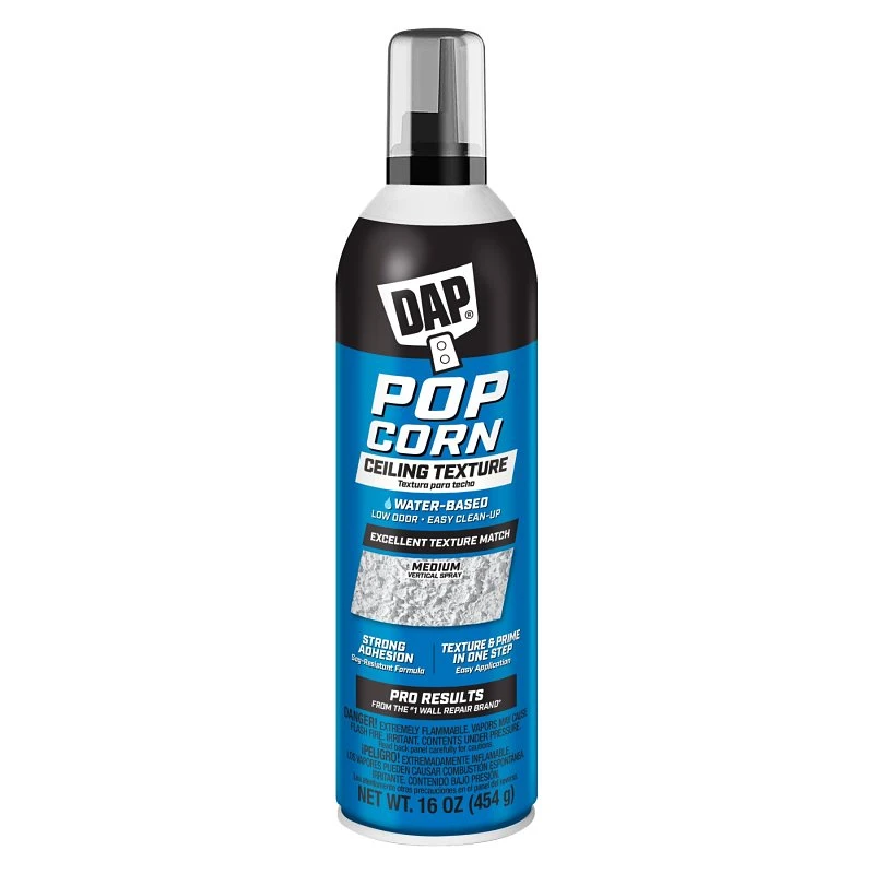 Dap 16 Oz White Water-based Popcorn Ceiling Spray Texture Aerosol Can