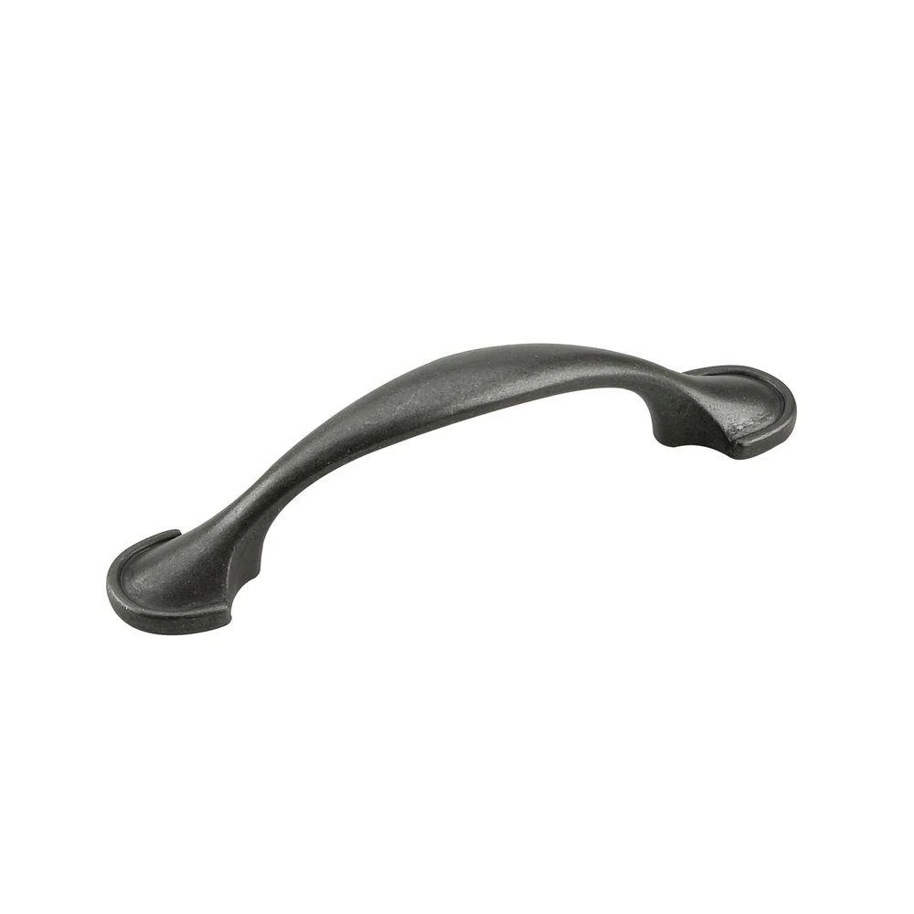 3 Inch Matte Black Cabinet Pull By Richelieu Hardware Model 858matv