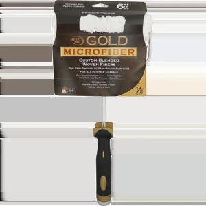 Merit Pro 9120 13 In. Gold Series Mini Roller Frame With 6.5 X 0.5 In. Microfiber Cover
