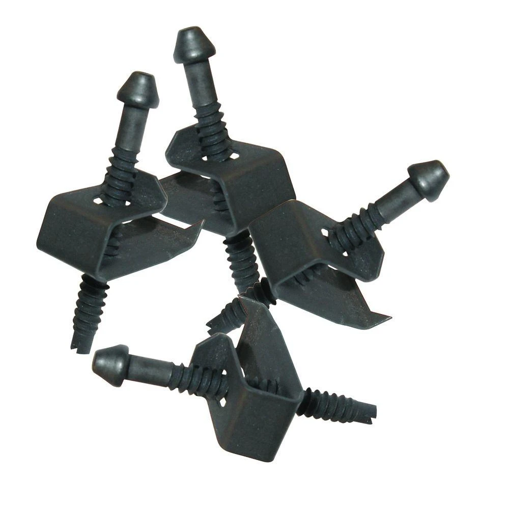 Plumb Pak 14-piece Steel Universal Sink Mounting Clips For Elkay Stainless Steel Sink