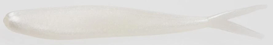 ZOOM BAIT CO Zoom Fluke Bait-Pack of 10 (White Pearl, 4-Inch)
