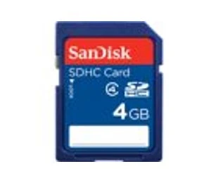 Sandisk 4gb Secure Digital High-capacity (sdhc) Flash Card Model Sdsdb-004g-b35 Class 4
