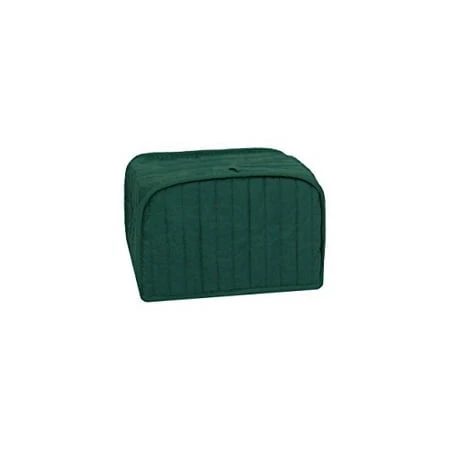 Ritz Quilted Four Slice Toaster Cover, Dark Green, Machine Washable