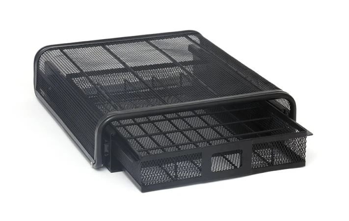 Lipper International 8690b Rolling Coffee Pod Drawer Black Holds 24 Pods