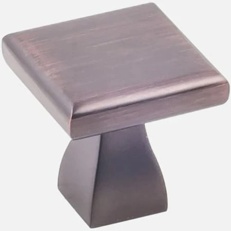 Kasaware K313-10 1 Inch Square Cabinet Knob - Set Of 10