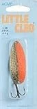 Acme Little Cleo Fishing Lure 2/5 Ounce Hammered Fluorescent Orange/gold