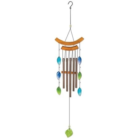 Sunset Vista Asian House Chime - Decorative Wind Chime For Outdoor And Indoor Use