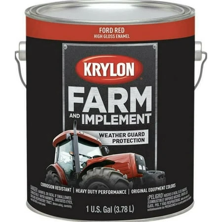 High Gloss Ford Red Paint 1 Gallon
