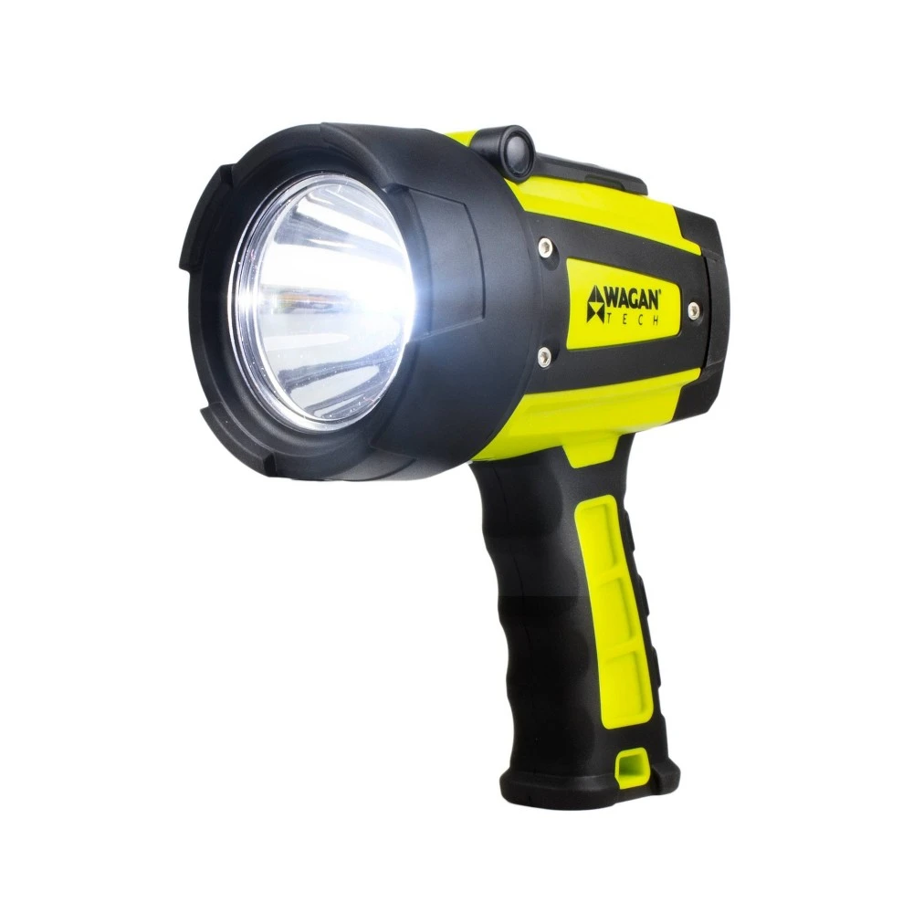 Wagan Brite-nite W600 Waterproof Led Spotlight - 600 Lumens, Black & Yellow