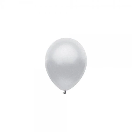 Hallmark Ag Balloons - Solid 9" Silver