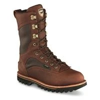 Irish Setter Elk Tracker 12" Waterproof Hunting Boots For Men - 600 Gram Insulation - Brown - Size 9.5 D