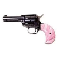 Heritage Rough Rider Revolver .22 Long Rifle & .22 Wmr Combo 3.75 In. Barrel Pink Pearl Grip