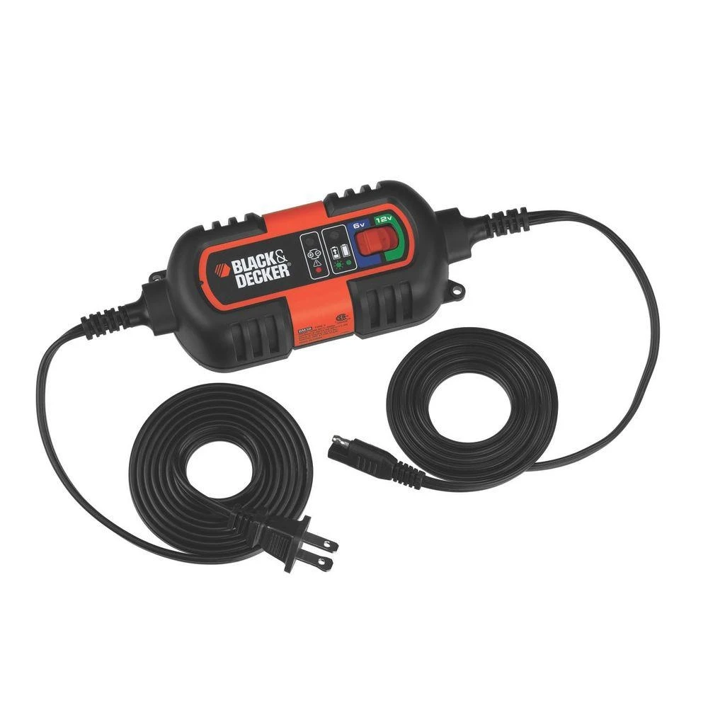Black & Decker Bm3b 120-volt Battery Maintainer And Trickle Charger For Auto/marine Batteries