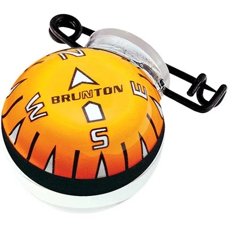 Brunton Pin-on Luminescent Ball Compass For Outdoor Navigation