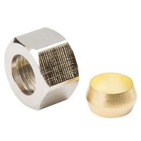 B&k 1/4-in Compression Nut Cap Fitting With Csa Certification