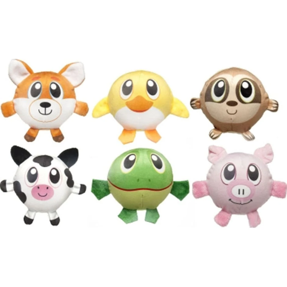 3.5 In. Squishy Pals Dog Toy - Assorted Colors - Model 60029280