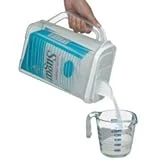 Buddeez 4 Quart Bag-in Sugar Dispenser - Clear Plastic Container 10"h X 9"w X 5"d