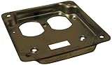 Ammo International 4 Inch Square Industrial Cover For Duplex Receptacle And Toggle Switch