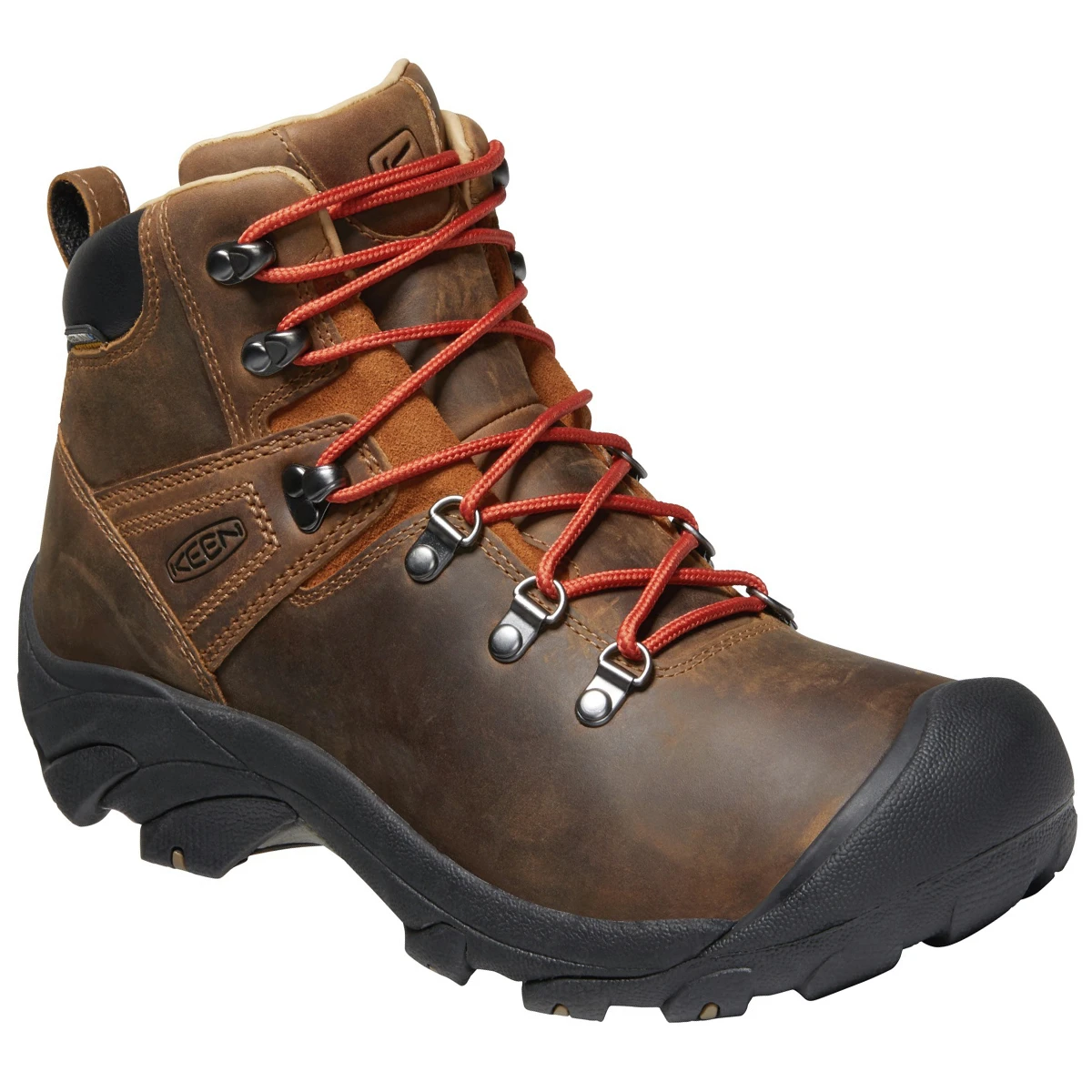 Keen Men's Pyrenees Mid Height Waterproof Leather Hiking Boot - Size 11.5 - Syrup