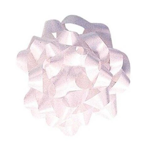 The Gift Wrap Company 4.5 Inch Decorative Gift Bow In White Model 5432-14