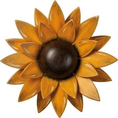 Primitives By Kathy Sunflower Wall Decor 12" X 12" Rustic Home Accent