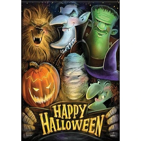 Carson Garden Flag - Halloween Selfie Design, 12.5 X 18 Inches