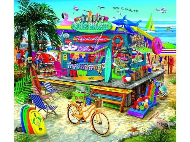 Sunsout Inc Shaggy's Surf Shop 300-piece Jigsaw Puzzle