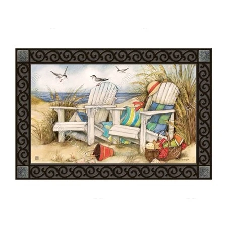 Magnet Works Matmate Time To Relax Decorative Door Mat