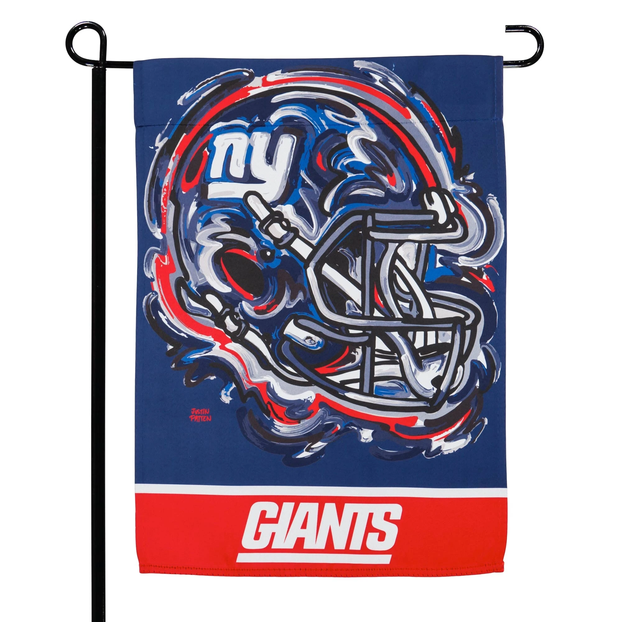 Evergreen 12.5" X 18" New York Giants Justin Patten Double-sided Garden Flag