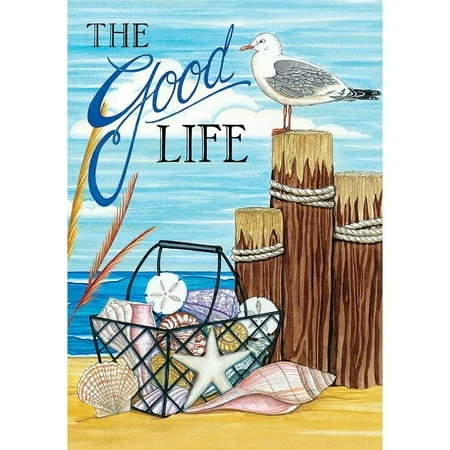 Custom Decor House Flag - The Good Life