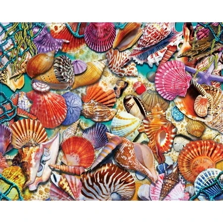 Heritage Coastal Shells 1000 Piece Nautical And Coastlines Jigsaw Puzzle