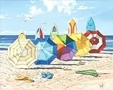 Brellas And Boards 1000-piece Jigsaw Puzzle By Heritage Puzzles (model 30532)