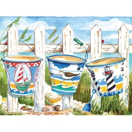 Heritage Puzzle Inc. Bucket Brigade Jigsaw Puzzle 550-piece