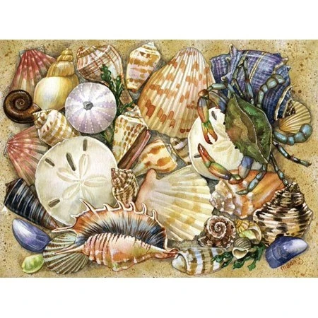 Tidal Treasures 550-piece Jigsaw Puzzle By Heritage Puzzles