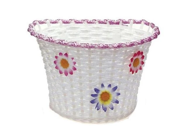 Sunlite Classic Bicycle Flower Basket - Small - 10 X 6.5 X 6.25 With Straps