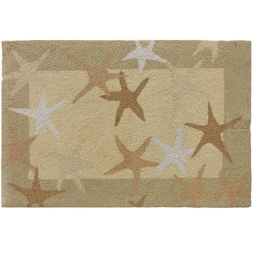 Homefires Starfish Field Multi-colored Area Rug 2 Ft. X 3 Ft. Model Py-hf001