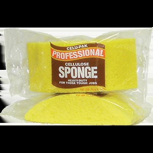 Hydra Sponge 10t Turtle Back Cellulose Sponge 7.5 X 3.5 X 2.25 In. Yellow